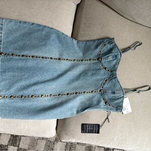 Forever 21 Blue Denim Mini Dress